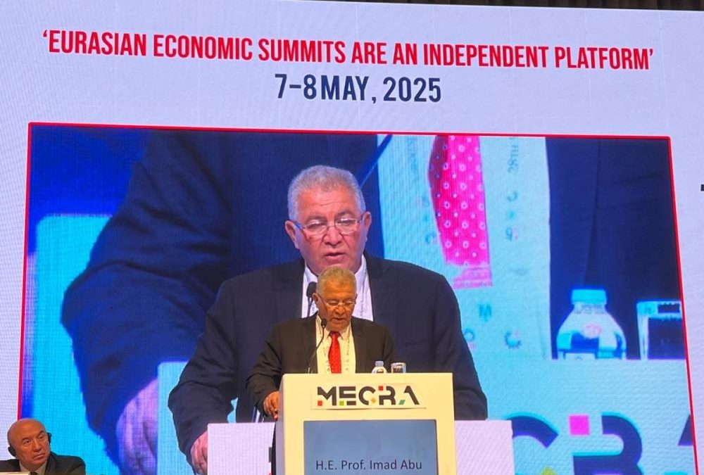 أبو كشك يشارك في القمة الاقتصادية الأوراسية الثامنة والعشرين في اسطنبول